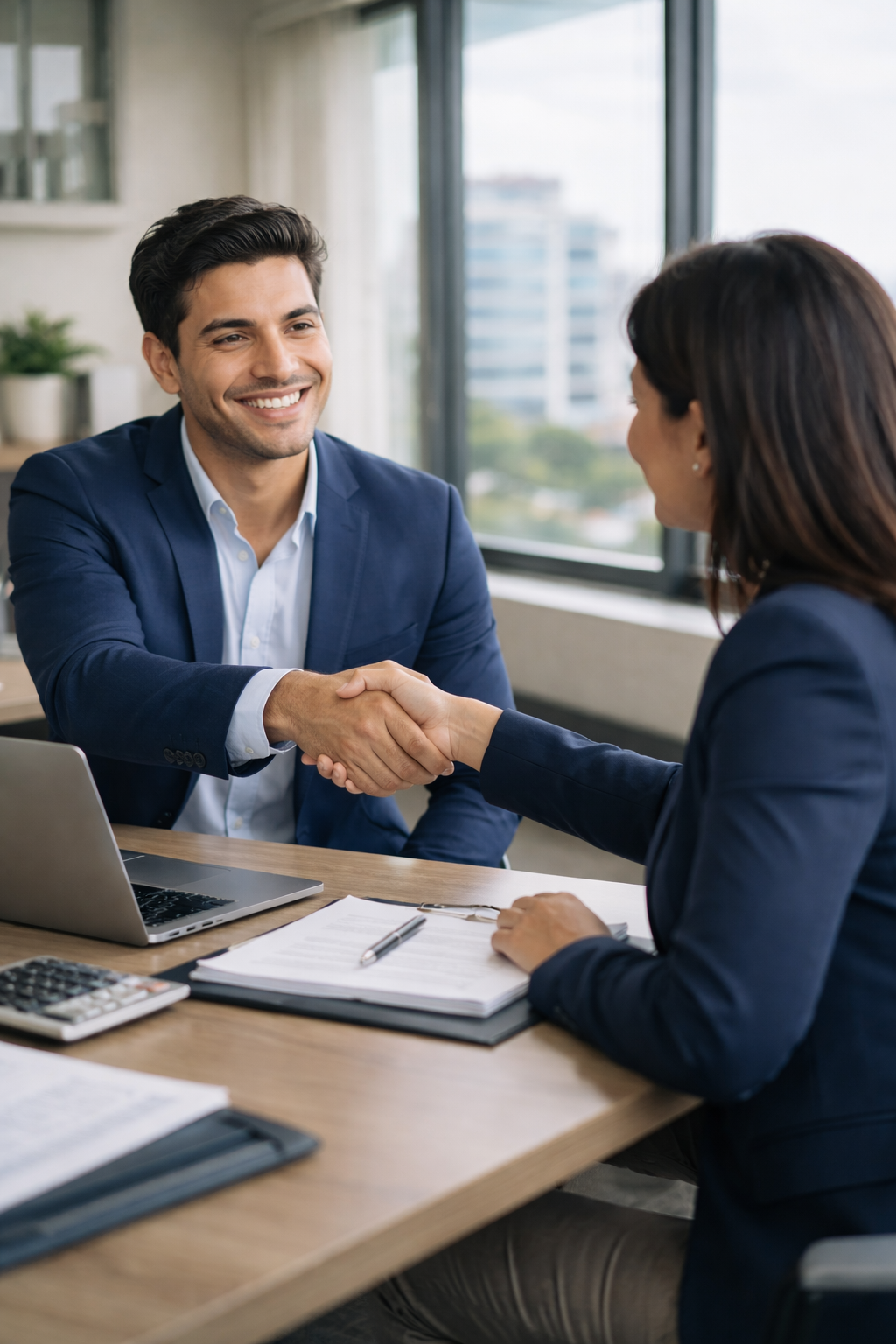 Contador auxiliando empresário na abertura de empresa em Curitiba